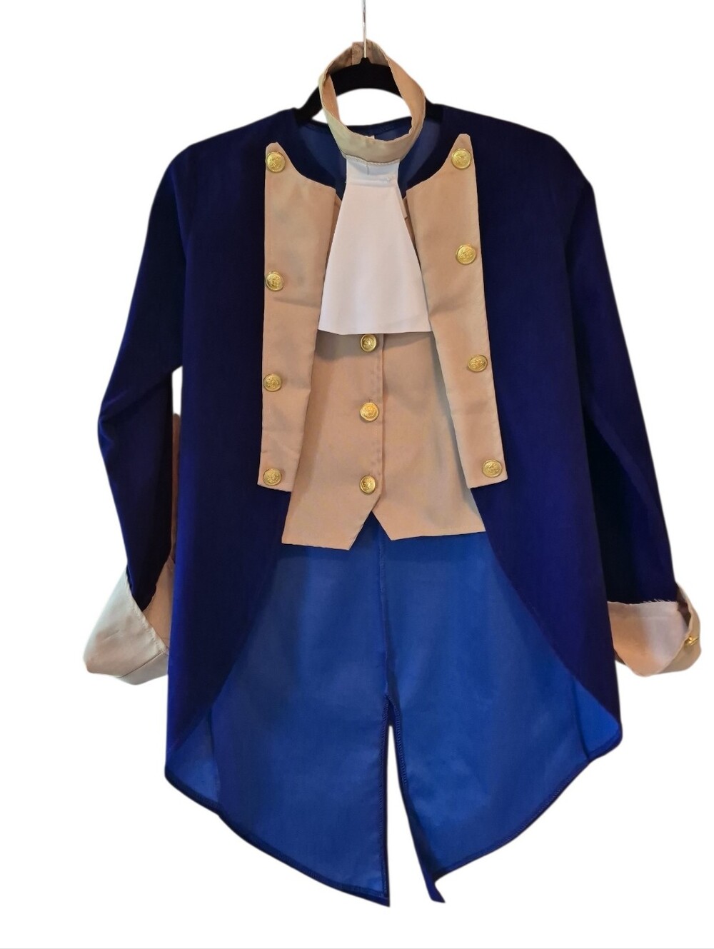 Kids Costume George Washington Complete Costume Boy Founding Father Outfit